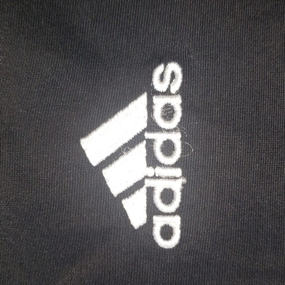 Adidas Unisex Swim Parka Black White Fleece Lined XL NWT - Picture 3 of 11